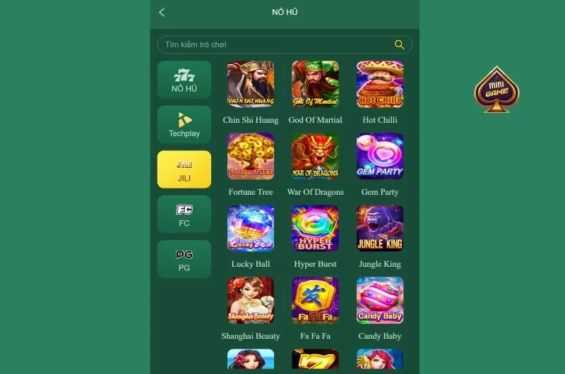 Giới thiệu về sảnh game nổ hũ HB88 