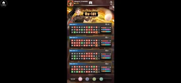 Roulette HB88: Đơn Giản Nhưng Không Kém Phần Hấp Dẫn