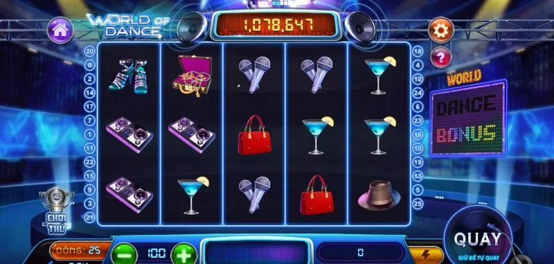 Cách thức game World Of Dance hoạt động