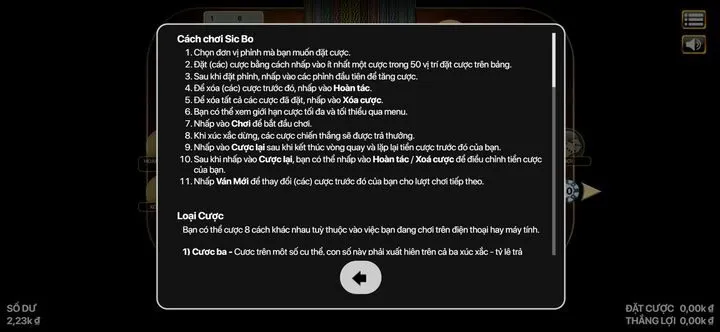 
Lợi Ích Khi Chơi Sicbo HB88