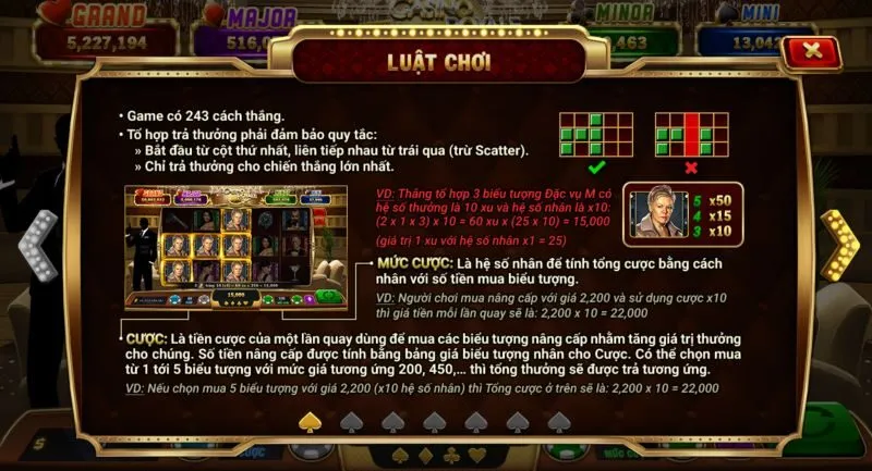 Luật chơi game Sòng bạc hoàng gia HB88