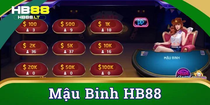 Mậu binh - Chơi bài đỉnh cao, rinh thưởng lớn tại HB88